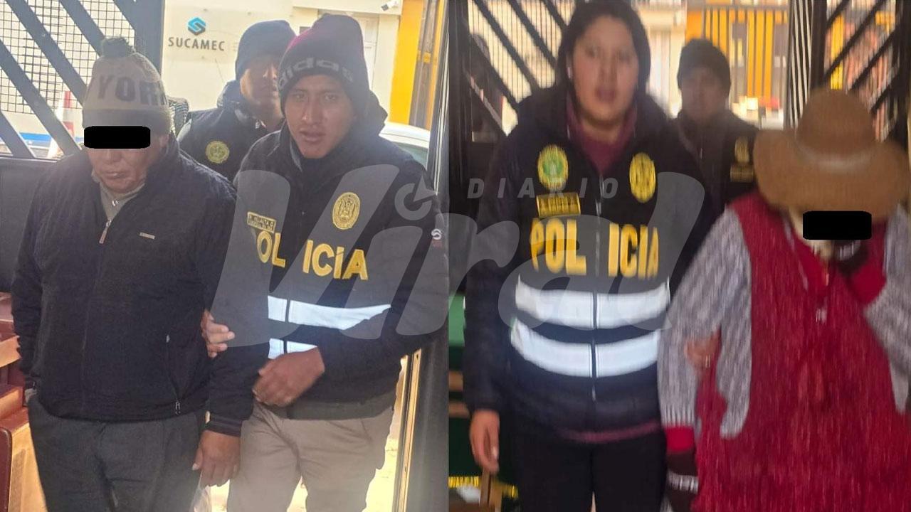 Detienen a “Los paisas de Puno” con droga