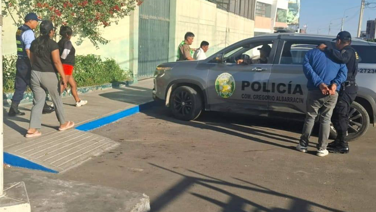 Tacna: capturan a presunto ladrón y recuperan bienes en Gregorio Albarracín
